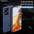 thumbnail image 2 of Fit for Xiaomi Mi 11T Case, Heavy Duty Shockproof Military Grade Drop Tested Case for Mi 11T Pro Super Sturdy Bumper Rugged Hard Phone Cover for Xiaomi Mi 11T/Pro HD Blue, 2 of 14