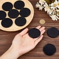 thumbnail image 3 of 12Pcs 53mm Book Binding Discs Black Plastic Round Transparent Binder Discs Discbound Expansion Discs Buckle Hoop Flexible Loose Leaf Binder Rings for Notebook Planner Documents, 3 of 9