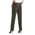 thumbnail image 2 of Times Two Maternity Women's Straight Leg Career Dress Work Formal Pant with Pockets and Full Panel (Women's & Women's Plus), 2 of 3