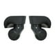 thumbnail image 1 of Ruedas de equipaje de reemplazo de 2 piezas Viaje Tronters Silent Universal Universal Smooth Wear Black Trolley Ruedas de reparación Partes de S, 1 of 8