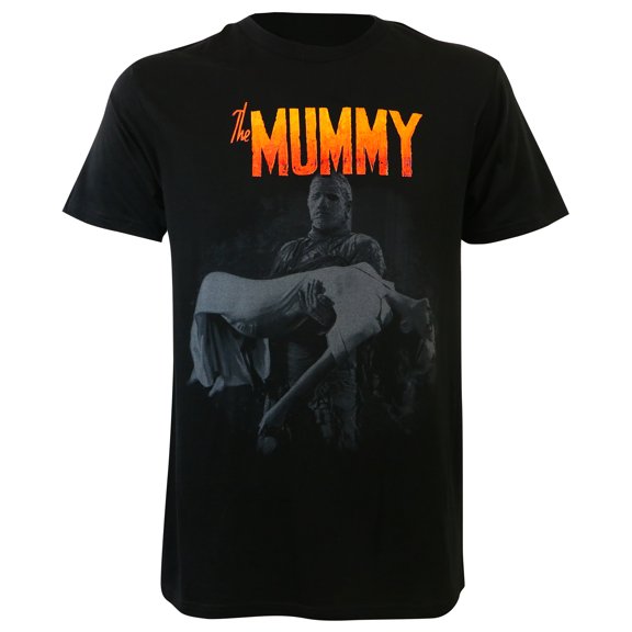 Universal Monsters Men's The Mummy Damsel T-Shirt Black XL