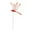 Red, variant on RuWeoMaa 30 Pcs Plant Support Stakes,Garden Stakes Decorative, Dragonfly Garden Decor,Lifelike 3D Big Dragonfly PVC Dragon Fly Garden Stake for Indoor Outdoor Yard Balcony Plant Flower Pot Decor