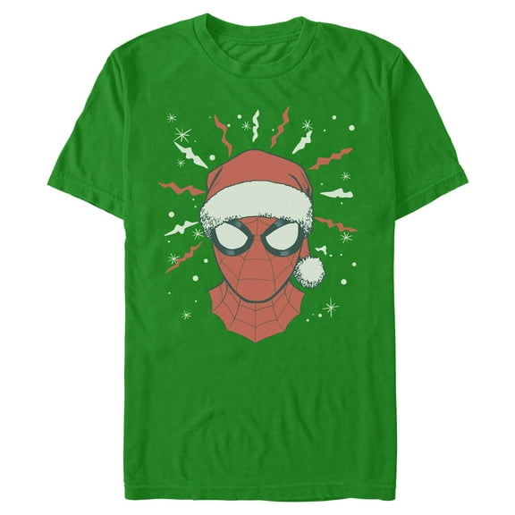 Mens Marvel Christmas Senses Tingling T Shirt