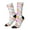 2 Black-2, variant on Donuts and Coffee Print Adult Socks for Men & Women,Calf Socks, Ankle Socks,Boots Socks,Breathable Casual Sock,Unisex Crew Socks