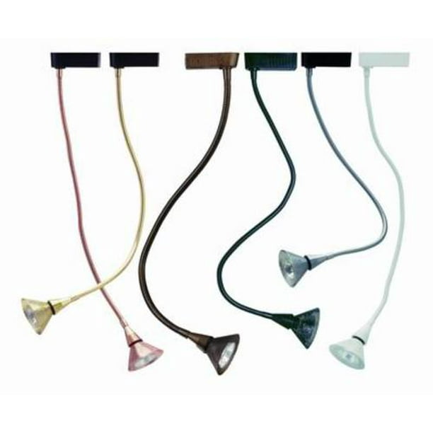 Cal Lighting HT257 Frosted White 1 Light Flexible Goose Neck Track