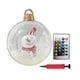 thumbnail image 1 of Bolas navideñas inflables de PVC de 60 cm de Lisbinx, ideales para decorar fiestas y patios., 1 of 7