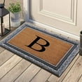 thumbnail image 4 of A1HC First Impression Rubber and Coir Albena 24" X 36" Bronze Finished Heavy Duty Monogrammed Doormat, 4 of 8