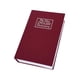 thumbnail image 5 of Libro de diversión Caja de bloqueo seguro Contenedor portátil Decoración del hogar Caja de cerveza Safe Booksfe con bloqueo de combinación Rojo, 5 of 9