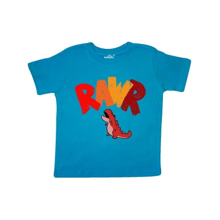 

Inktastic Lil Red Tyrannosaurus Rawr Gift Toddler Boy or Toddler Girl T-Shirt