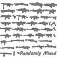 thumbnail image 3 of 100pcs Army Guns Weapon Pieces Assembly Blocks Soldier Figure Accessories Diy Moc Bricks Accessories Ww2 Military Guntoys Gift For Kids, 3 of 3