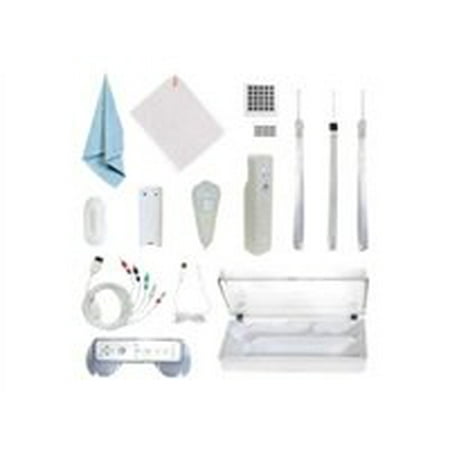 CTA Starter Kit 15-in-1 - Accessory kit - for NINTENDO Wii Remote Plus, Wii Remote with Wii MotionPlus; Nintendo Wii, Nintendo Wii 101