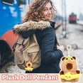 thumbnail image 4 of Maijiayi Poupée en Peluche Capybara Adorable avec Bandana Jouet en Peluche Doux pour Enfants & Collectionneurs Idée Cadeau Parfaite 4.7 Pouces (R), 4 of 6