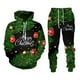 thumbnail image 4 of Conjunto de sudadera con capucha y pantalones con estampado navideño en 3D, ropa informal para hombres y mujeres, 4 of 4