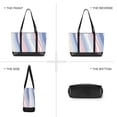 thumbnail image 6 of FORMRS Canvas Laptop Tote Bag for Women with 15.6" Computer Compartments Shoulder Handbag, Abstract Pink, 6 of 7