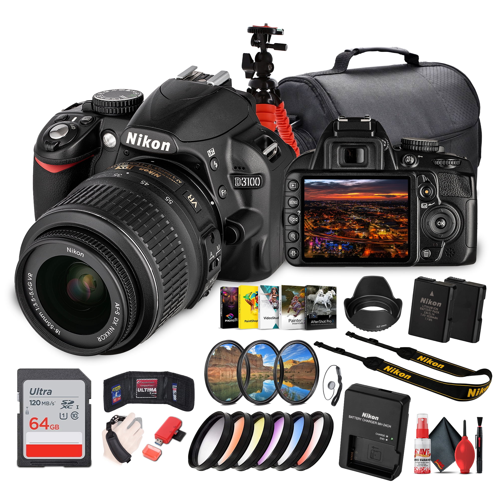 Nikon D5100 18-55mm VR Kit 本体 Amazon.com : Nikon D5100 16.2MP Digital SLR Camera & 18-55mm