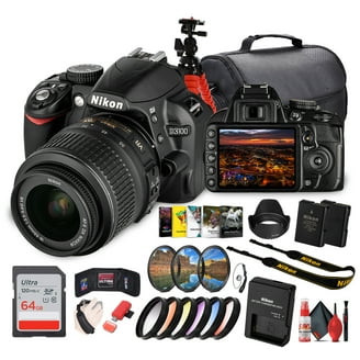Nikon D3500 Professional DSLR Camera Kit - 18-55mm Lens, 64GB