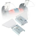 thumbnail image 4 of 2Pcs Replacement Guard Bench Grinder Eye Protection Safety Shields with Bracket Large, 4 of 7