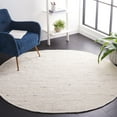 thumbnail image 2 of SAFAVIEH Natura Caelan Abstract Area Rug, Ivory, 8' x 8' Round, 2 of 11