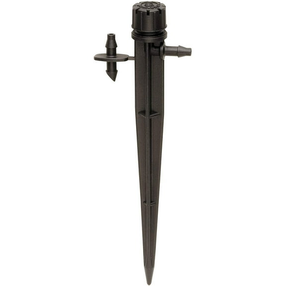 Rain Bird Drip Irrigation Micro-Bubbler on Stake - 360° Full Circle, 0-3' Spray - 4-Pack