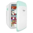 thumbnail image 3 of Cooluli Classic Turquoise 15 Liter Compact Portable Cooler Warmer Mini Fridge for Bedroom, Office, Dorm, Car - Great for Skincare & Cosmetics (110-240V/12V), 3 of 6