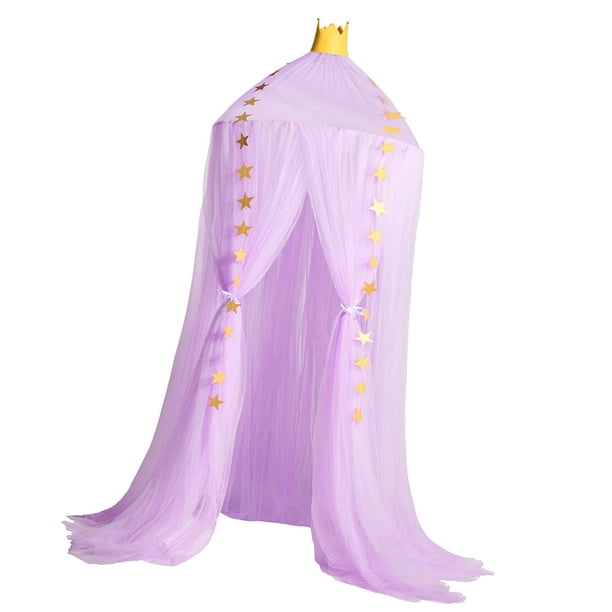 Toystoory Dosel para dormir de malla para niñas, cortina de red para cama, decoración de techo, ropa de cama para el hogar, Protector de insectos, Repelente de insectos y plagas Violeta Toystoory HA003764-05