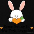 thumbnail image 2 of CafePress - Newyorksomebunnylovesme Maternity Dark T Shirt - Maternity Dark T-Shirt, 2 of 3