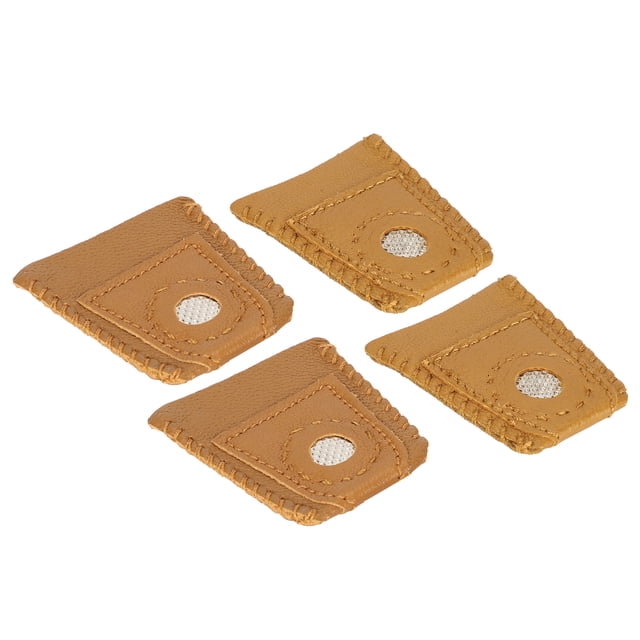 Fingertip Thimble, Knitting Finger Sleeve Thimble Pads Durable Sewing Thimble For Embroidery For Quilting For Sewing For Craft 024