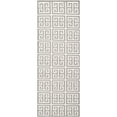 thumbnail image 3 of Safavieh Dhurries Handmade Wool Gray/Ivory Area Rug, 3 of 3