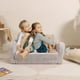 thumbnail image 4 of Silla infantil MOMCAYWEX extra ancha 2 en 1 Soft Sherpa Grey, 4 of 8