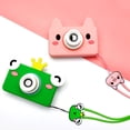 thumbnail image 3 of Milaget Cute Silicone Cover Shell Protective Cover for Kids Camera Gift Christmas Pink Pink Pig, 3 of 9