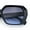 Black Navy - Navy, variant on Womens Geometric Octagonal Classy Plastic Designer Fashion Sunglasses [Black - Smoke]