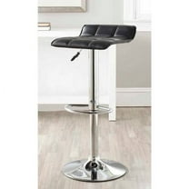 SAFAVIEH Lamita Contemporary Swivel Bar Stool, Black