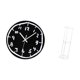 thumbnail image 5 of Reloj de pared,Reloj de pared silencioso y decorativo que no hace tictac,Reloj moderno de 12 pulgadas para pared de casa o oficina,sencillo.,Mesa auxiliar redonda,Mesa auxiliar redonda de, 5 of 8