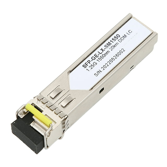 Módulo óptico SFP, transceptor SFP de 1,25 G, módulo de fibra óptica de 1,25 GG, transceptor GSFP resistente y robusto
