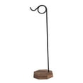 thumbnail image 4 of Desktop Wind Chime Holder Gong Stand Ornament Rack with a Stable Wooden Base for Meditation Yoga Studios and Bedrooms, 4 of 6
