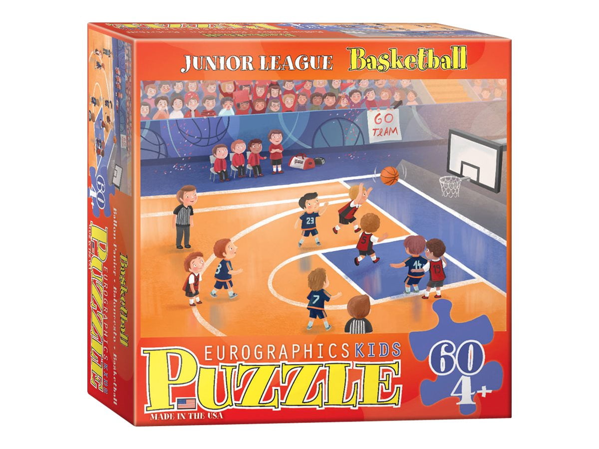 EurographicsPuzzles - Junior Lea-Basketball - Jigsaw Puzzle - 60 Pieces ...