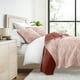 thumbnail image 1 of Juegos de Edredón Ligero y Ultrasuave en Terracota Festoneada para Ropa de Cama King/Cal-King de Comfort Canopy, 1 of 15