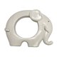thumbnail image 1 of Estatua de , escultura de Animal, decoración de escritorio bonita, accesorios de fotografía artesanal, decoración del hogar para dormitorio, blanco, 1 of 10