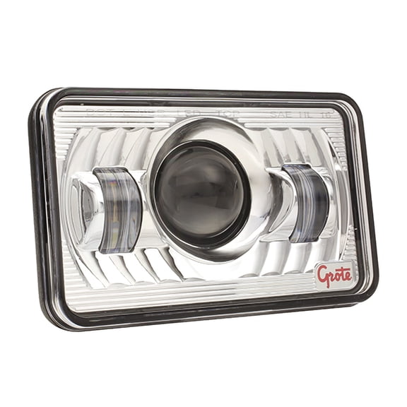Grote 94411-5 High Beam 4" x 6" Rectangular LED Headlight 900 Lumen