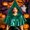 Green, variant on ZGRBOU Holographic Hooded Cape Shiny Metallic Medieval Short Cloak Festival Halloween Party Cosplay Costume for Women Men
