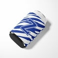 thumbnail image 3 of Carolines Treasures CJ1034-ZCC Letter Z Initial Monogram - Tiger Stripe Blue And White Can Or Bottle  Hugger, 3 of 5