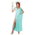 thumbnail image 1 of (1xl, women1x(16-18)) - Lady Liberty Plus Size Costume, 1 of 4