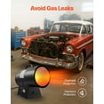 thumbnail image 4 of VEVOR Propane Heater, 125000BTU Forced Air Propane Heater with Stepless Temp Settings & security Protection, Portable Garage/Shop Barrel Heater for Garages, Job Sites,Indoor/Outdoor, 4 of 9