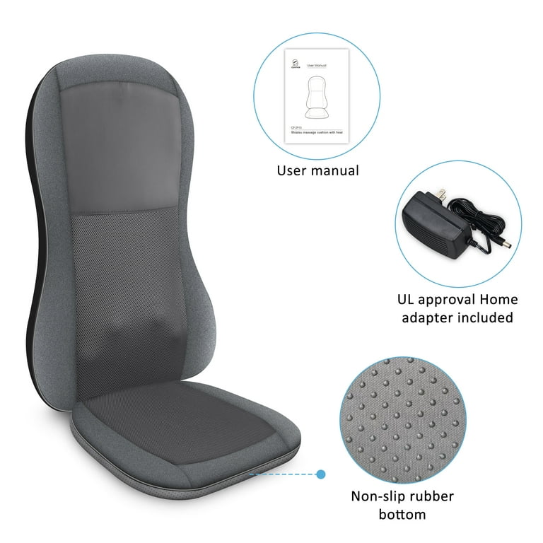 NEW! Comfier Shiatsu Neck & Back Massager, 2D/3D Kneading Massage Pad -  health and beauty - by owner - household sale