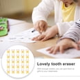 thumbnail image 4 of 50 gomas de borrar con forma de diente, regalo para clínica dental, papelería divertida para niños., 4 of 5