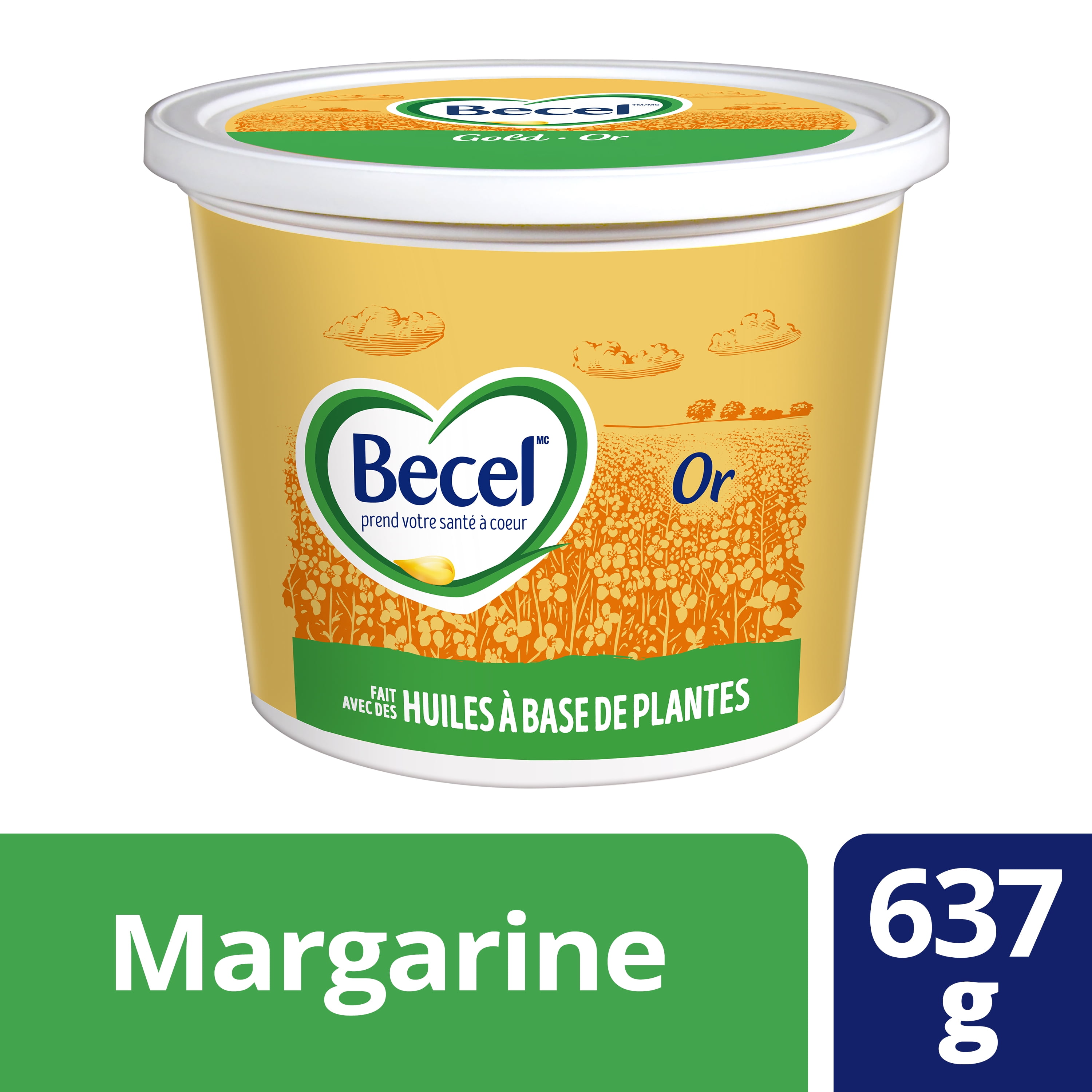 Margarine Becel Or, 637g 637 g