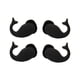 thumbnail image 5 of Tapones Para La Oreja De Silicona, 2 Pares De Protección Triple Impermeable Nrr 40dB Para Dormir Tapones Para La Oreja Para Dormir Cancelando Negro Reutilizable Para Lugares, 5 of 7