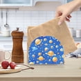 thumbnail image 6 of Dailycode 2 Pack Napkin Holder for Table Acrylic Kitchen Paper Tissue Dispenser, Cartoon Planets and Shooting Stars, 6 of 9