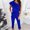 Blue, variant on HUPOM Womens Scrub Pants Joggers Womens Pants Capris High Waist Rise Short Straight-Leg Black XL