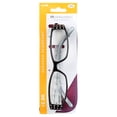 thumbnail image 2 of M Readers Women's Erin +2.00 Rectangle Reading Glasses with Case, Black, 2 of 5